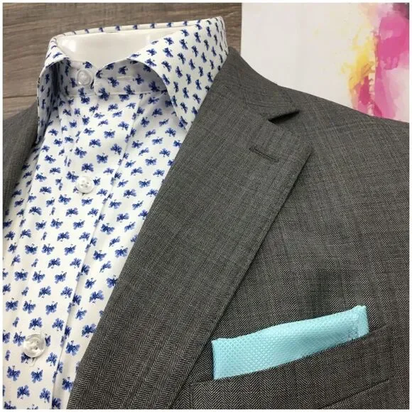 BANANA REPUBLIC Mens Blazer Sport Coat‎ Casual Jacket Size 44R Modern Wool Suit